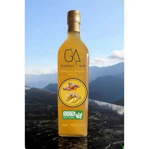 Güvenle Alın Doğal Ev Yapımı Zerdeçal Zencefil Sirkesi 500 ml