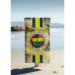 Fenerbahçe - Deniz Havuz Plaj Havlusu Peştemal 160X80CM Pamuklu Kumaş