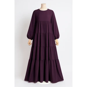 Kadın Tesettür Uzun Elbise Medine Ipeği