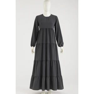 Kadın Tesettür Uzun Elbise Medine Ipeği