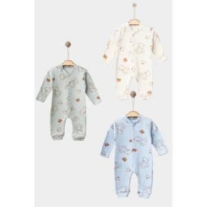 Köpek Desenli 3'lü Tulum