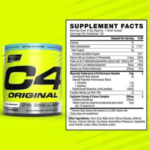 C4 Preworkout Powder 30 Servis