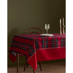 Madame Coco Abella Masa Örtüsü - Kırmızı - 160x160 cm