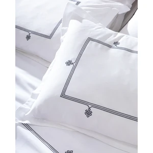 Madame Coco Lilas Çift Kişilik Nakışlı Nevresim Takımı - Saten