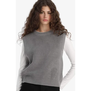 Oversize Geniş Kalıp Bisiklet Yaka Triko Süveter S0375AZ25WN