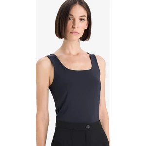 Slim Fit Basıc Düz Kare Yaka Atlet C2622AX25AU