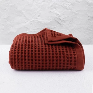 Lüks Waffle Banyo Havlusu 1 Adet, Büyük Boy 80X160 Cm, 100% Pamuk, Yüksek Kaliteli Banyo Havluları