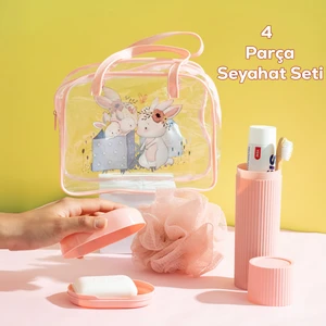 Porsıma 3143 Sehayat Setı 4  Parça Pembe Balon