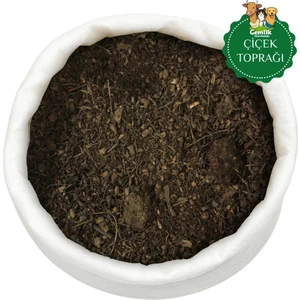 Torflu Gübreli Çiçek Toprağı 10 Litre – Besleyici, Hava Geçirgen ve Kullanıma Hazır