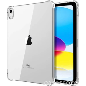 Ipad 11.nesil A16 2025 Uyumlu Kılıf Kenarları Darbe Önleyici Esnek Antishock Şeffaf Silikon Kapak