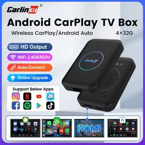 Carlinkit Tbox Lite S Kablosuz Carplay 4gb Ram 32GB Rom Android Youtube Netflix Hareket Halinde Video Oynatma