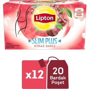 Slim Plus Kiraz Saplı 20'li X12 Adet