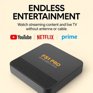 FS1PRO Teknoloji TV Box 8K Android Media Player