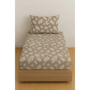 Tek Kişilik Desenli Lastikli Çarşaf Seti 90X200 cm + 1 Yastık Kılıfı 50X70