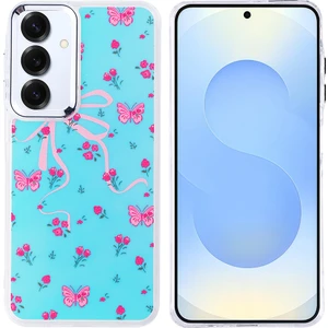 Galaxy S24 Plus Kılıf Airbag Tasarımlı Nua Hadra Kapak - Kelebek