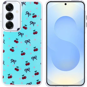 Galaxy S24 Plus Kılıf Airbag Tasarımlı Nua Hadra Kapak - Kiraz