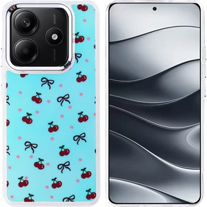 Redmi Note 14 4g Kılıf Airbag Tasarımlı Nua Hadra Kapak - Kiraz