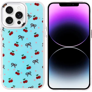 iPhone 14 Pro Max Kılıf Airbag Tasarımlı Nua Hadra Kapak - Kiraz