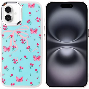 iPhone 16 Plus Kılıf Airbag Tasarımlı Nua Hadra Kapak - Kelebek