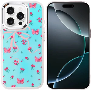 iPhone 16 Pro Kılıf Airbag Tasarımlı Nua Hadra Kapak - Kelebek