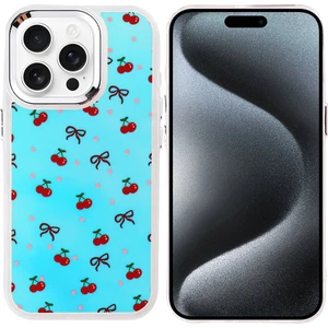 iPhone 15 Pro Max Kılıf Airbag Tasarımlı Nua Hadra Kapak - Kiraz