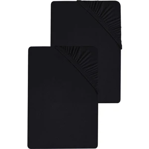 2 Adet Düz Pamuklu Tek Kişilik 80 x 200 x 30 cm Lastikli Penye Çarşaf