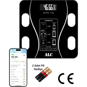 Smart Body Scale Akıllı Banyo Baskülü Yağ Su Kas Vücut Kitle Endeksi Dijital Tartı