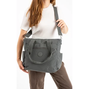 Sn 3032 Suya Dayanıklı Çok Bölmeli Krinkıl Çanta Kol Çantası Omuz