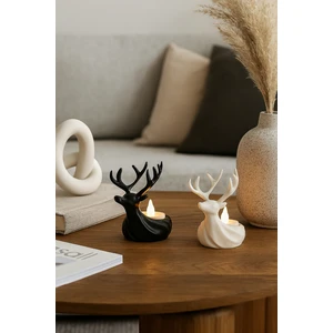 Geyik Işıltısı Mumluk Dekor Obje ve Aksesuar