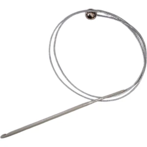 Misinalı Çelik Stoplu Tığ Şiş 3,5 Numara 60 cm