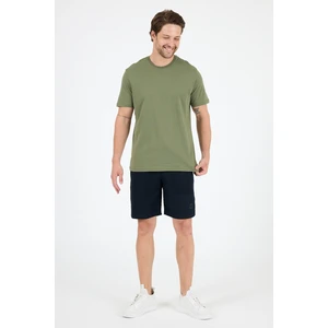 Erkek Pamuk Bisiklet Yaka Kısa Kollu Düz T-Shirt  Rahat ve Şık Günlük Erkek Tişört 0169