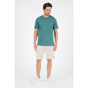 Erkek Pamuk Bisiklet Yaka Kısa Kollu Düz T-Shirt  Rahat ve Şık Günlük Erkek Tişört 0169