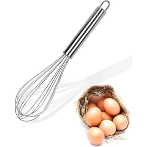 Paslanmaz Çelik Çırpma Teli Yumurta Hamur Krema Çırpıcısı El Mikseri Karıştırma Köpürtme Aparatı
