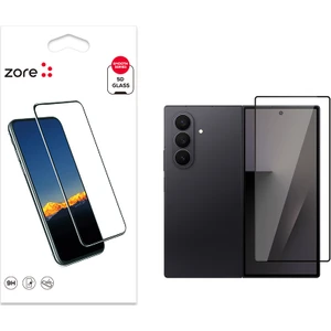 Samsung Galaxy Z Fold 7 Uyumlu Zore Kenarları Kırılmaya Dayanıklı Cam Ekran Koruyucu
