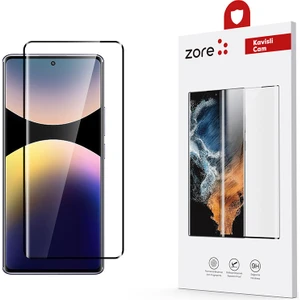 Xiaomi Redmi Note 14 Pro 4g Uyumlu Zore Full Yapışkanlı Cam Ekran Koruyucu