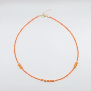 Boncuk Kolye (Turuncu)