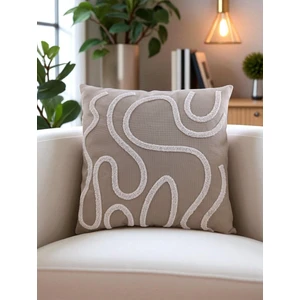 Bohem Tarz Punch Nakışlı Kırlent Kılıfı | 43X43 cm