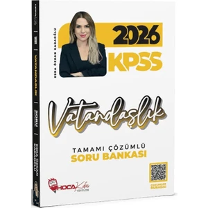 Hoca Kafası 2026 KPSS Vatandaşlık Soru Bankası Çözümlü