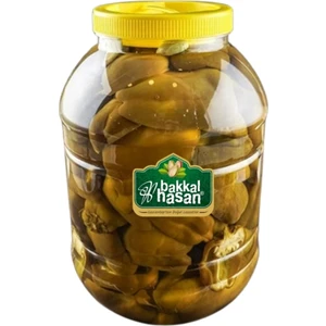 Bakkal Hasan Ev Yapımı Antep Biber Turşusu 1 LT (Orta Acı)