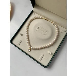 Sertifikalı Doğal Inci Kolye