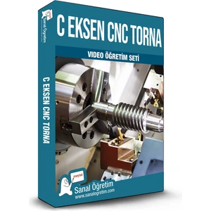 C Eksen Cnc Torna Video Ders Eğitim Seti