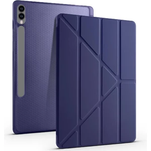 Galaxy Tab S10 Plus X820 12.4 Inç Uyumlu Kalemlikli Katlanabilir Smart Cover Tablet Kılıf – Standlı, Darbe Emici Koruma, Ince ve Hafif Tasarım