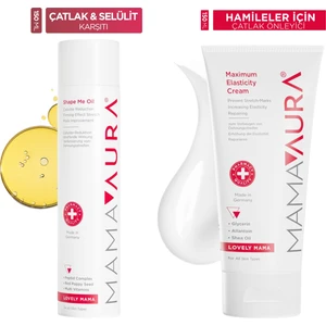 Maximum Elasticity Cream ve Mamaaura Shape Me Oil Tanışma Seti