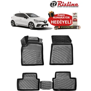 Renault Clio 5 2020 Sonrası Havuzlu Paspas
