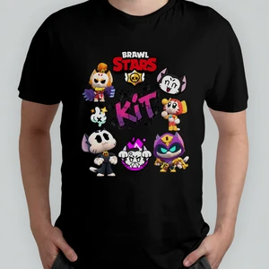 Brawl Stars Kit Unisex %100 Pamuklu Bisiklet Yaka T-Shirt Model 2