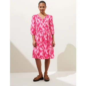 Marks & Spencer Regular Fit Mini Keten Elbise