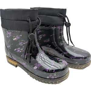 Belle Pluie - Kadın Konçlu Yağmur Çizmesi - Mor - 40