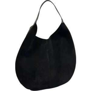 Çift Taraflı Süet Hakiki Deri Kadın El Omuz Çanta Yavru Çantalı