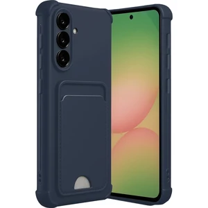 Samsung Galaxy A36 Uyumlu Arka Kamera Korumalı Kart Koyulabilen Silikon Kartlıklı Kılıf Kapak