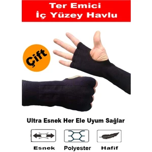 Boks Bandajı Hazır Bandaj Eldiven El Sargısı Giyilebilir Boks Bandajı